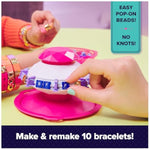 Bracelet Making Kit for Kids with 170 Beads, Makes 10 Friendship Bracelets