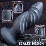 11 Inch Silicone Fantasy Dildo Huge Anal Plug With Big Knot, 3.4" Diameter Huge Thick Anal Dildo Massive Butt Plugs Sex Toys For G Spot & P Spot Stimulation, Monster Animal Dildos For Women Men Gay
