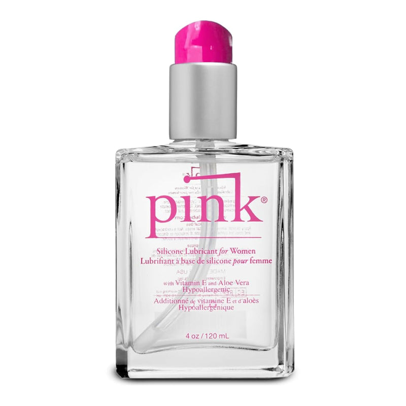 Silicone 4Oz Glass - Premium Silicone Based Lubricant For Women - 4Oz Glass Bottle