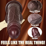 12 Inch Huge Realistic Dildo Sex Toys, Black Big Dildos With Strong Suction Cup For Hands-Free Play, Anal Toys Silicone Thick Dildo For G Spot, Penis Adult Toys Sex Toy For Women Men Couples Gay