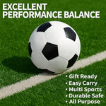 8.5 Inch Sports Balls Set 7 Pack,Playground Balls For Kids&Adults, Includes Soccer Ball, Basketball, And Football,Rainbow Ball For Outdoor & Indoor Games, Boys And Girls Gift With Gift Box