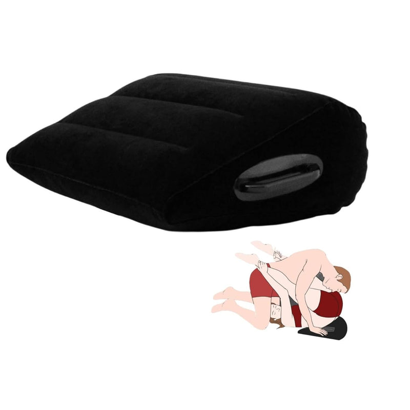 Sex Toys Pillow Sex Furniture Inflatable Ramp Pillow Sex Position Inflatable Cushion For Couples Positioning For Deeper Position Support Pillow Multi-Function Pillow