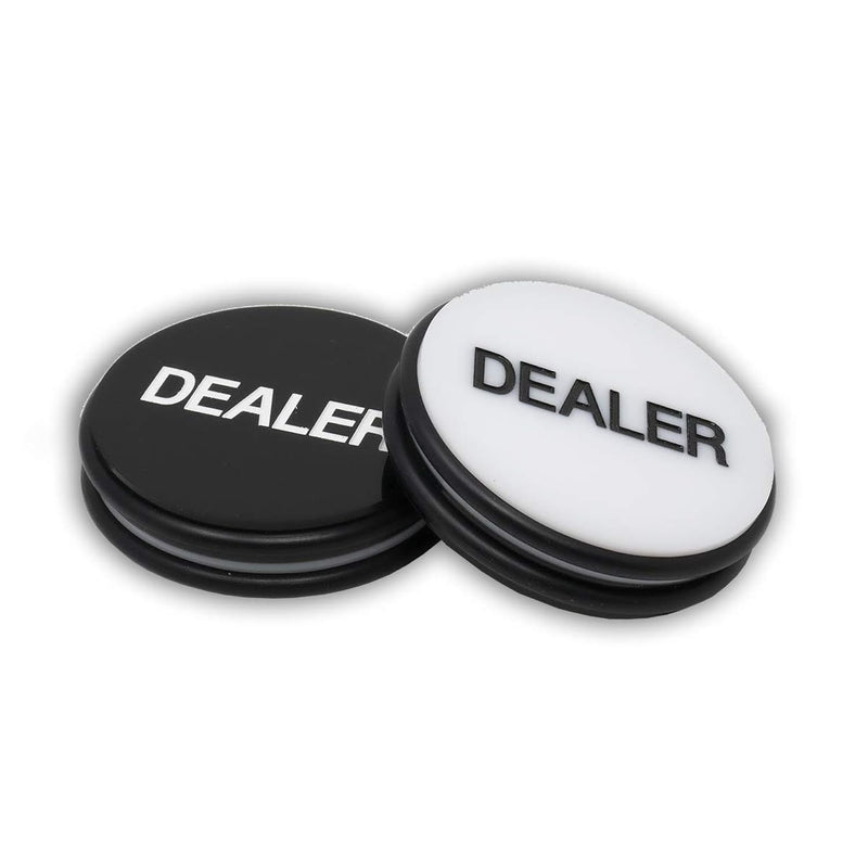 Large 3 Inch Double Sided Casino Grade Pro Dealer Button Puck