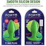 F-35R Rattler T Plug - Featuring A Rattler Ball For Butt Anal - Erotic Anal Stimulation - Adult Toys For Men & Women - Premium Silicone Plug - Green