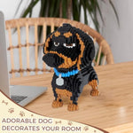 Dachshund Dog 3D Micro Puzzle Building Block Sets,2100 Pcs Animals Toys Compatible With Mini Lego Sets For Boys 8-14,Stem Birthday Gift For Adults Girls Boys Age 8-12+(Challenging)