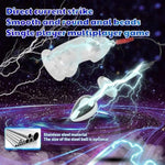 Anal Butt Plug Electric Shock Metal Thread Inserting Toys Anal Butt Plug Electro Power Box Massager Toys For Beginners And Advanced Users Bdsm