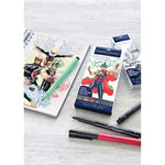 Faber-Castell Pitt Artist Pen Set, 4 India Ink Pens for Drawing & Sketching
