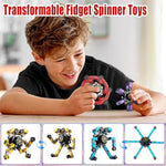 Christmas Stocking Stuffer Gifts For Kids, Transformable Fidget Spinners Toys For Adults Kids, 4 Pcs Sensory Toys For Teens With Autism Anxiety Stress Relief Gifts