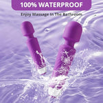 Rechargeable Personal Massage Wand For Women: Effortless Fatigue Relief With Multiple Vibration Frequencies And Ultra-Quiet Operation