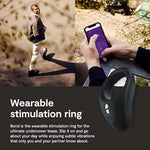 Bond Wearable Cock Ring Vibrator Sex Toy | Vibrating Penis Ring | App & Remote Controlled | Powerful Male Vibrator With 2 Sizes & Custom Fit | Adult Sex Toys Gifts For Men And Couples