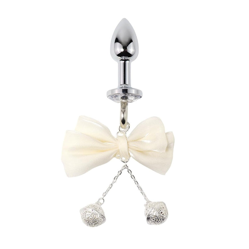 Female Bow Metal Anal Plug With Hollow Bell Couple Pleasure Bullet Butt Plug Sex Toy BlessMyBucket Female Bow Metal Anal Plug With Hollow Bell Couple Pleasure Bullet Butt Plug Sex Toy BlessMyBucket