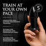 Premium Butt Plug Training Kit Silicone Anal Set