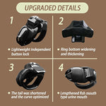 Ht-V5 Male Chastity Cage Leightweight Chastity Device Resin Ergonomic Breathable Chastity Devices Sex Toy Nano (1.77" Ring(45Mm), Black)…