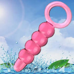 Anal Butt Plug Glass Anal Trainer With Big O Ring Crystal Pleasure Wand Sex Toy,G-Spot Pleasure Wand Glass Dildo Expander Crystal Anal Plug Anal Masturbator Sex Toy For Men Women(Style 4)