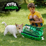Ruko 1604 Amphibious Remote Control Car, Waterproof Eagle Monster Truck, 360° Rotating Tank, Full Throttle, Cool Tricks Track Toys for Age 3 4 5 6 7 8 Year Old Boys Girls Birthday Gifts, Green