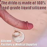 9 inch Realistic Big Dildo, Soft Thick Anal Dildos, Classic Adult Sex Toys