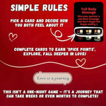 Couples Bucket List - 100 Spicy Dares & Fun Challenges For Date Nights, Bedroom Games, Romance & Intimacy Game, Anniversary Or Valentine’S Day Gift For Him & Her