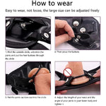 Strap On Dildo Harness Adult Sex Toys For Women Men Pegging Dildo, Lesbian Strap On Sex Toys For Women, Adjustable Waist Strapon Harness For Lgbt Lesbian Gay Couple Vaginal Anal Play, Black