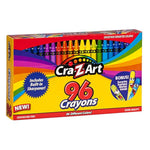 Cra-Z-Art 96-Count Crayons in Flip-Top Box with Built-In Sharpener