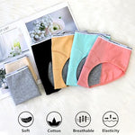 Teen Girls Period Underwear Menstrual Period Panties Leak-Proof Cotton Protective Briefs Pack of 6