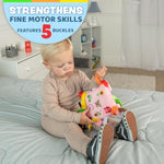 - Mini Size Biggy Pig - Learning Activity Toy - Develop Fine Motor Skills - Compact Travel Size - Perfect Calming Sensory Toys