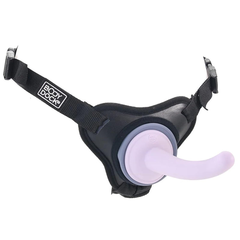 Dillio Platinum Pegging Kit With 5" Silicone Dildo With Lube 1Oz | Harness Compatible Strap-On Dildos | G-Spot | Prostate Stimulation | Anal Sex Toys