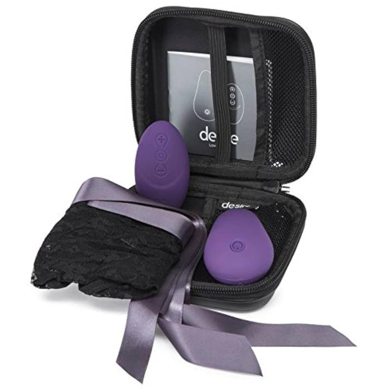 Desire Luxury Rechargeable Remote Control Knicker Vibrator - Silicone - 20 Functions