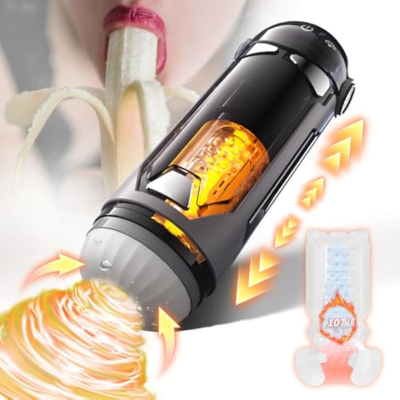 E-Game Storm Automatic Male Masturbator With 4 Thrusting Patterns Realistic Oral Temperature Simulation Ultra Long Lasting Adult Blowjobsex Machine Men Sex Toy Adult Toys & Games
