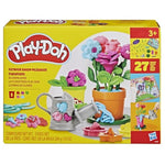 Play-Doh Flower Shop Playset for Kids - 27 Garden Toy Tools and 5 Cans of Compound