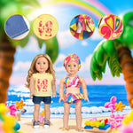 American 18 Inch Doll Clothes Accessories-10 Set Doll Outfits For Girl Doll Clothes, Christmas Toys For Kids Dressing Up