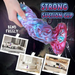 7.71In Monster Dildo, Fantasy Anal Dildo, Thick Silicone Butt Plug, Gay Sex Toys, Prostate Dildo, Soft Alien Dildo With Suction Cup For G&P-Spot, Adults Anal Sex Toys For Women Men Couples (S)