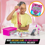 Sensations Slime Kit Asmr Edition - Holiday Slime Gifts For Teen Girls - Stress Relief Asmr Kit For Kids Ages 7+ - Diy Craft Set & Phone Holder - Multicolor