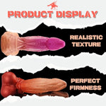 13.4” Realistic Dildo [Alcanon] Adult Toys Anal Plug Giant Dildo Sex Toys, Platinum Silicone Dildo With Strong Suction Cup, Adult Toys For Women Dildo For Men…