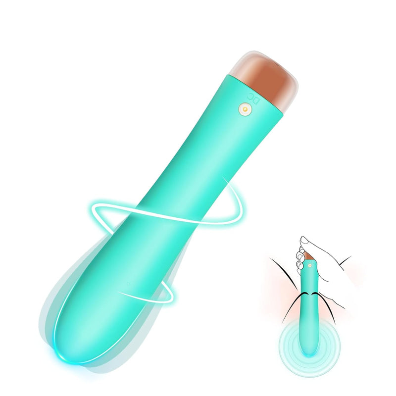 Vibrator Sex Toys Dildo, Powerful G Spot Vibrator Anal Toy With 10 Vibration Modes, Soft Silicone Dildo And Adult Toy - Usb Rechargeable Adult Sex Toys & Games For Couple (Green)