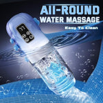 Automatic Male Masturbator Sex Toys For Men, Male Penis Pump With 7 Sucking Vibrating Thrusting Rotating Licking, Mens Vibrator Blowjob Sex Machine Hands Free Pocket Pussy Mens Masturbation Cup