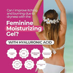 Feminine Moisturizing Gel With Hyaluronic Acid – Regenerates, Rejuvenates, Rehydrates, Balances Ph – Water Based, 100% Vegan, No Glycerin, No Paraben – Made In Usa (1 Oz)