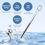 Anal Hook, Butt Plug Metal Fetish Bondage Hook With Ball Steel Anal Rope Hook Bondage Sex Games Unisex Fetish Toy For Couple Lovers