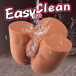 Sex Doll Male Masturbator Realistic Pocket Pussy For Men, Big Ass Male Love Doll Fake Pussy, Pussy Ass Male Stroker With 2 Hole Deeper Vagina & Tight Anal, Fake Butt Male Sex Toy For Men Masturbation