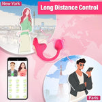 Wearable Panty Vibrator Sex Toys - App?Remote Control G Spot Anal Dildo Vibrator For Couples With Vibrating Bullet Egg, 10 Vibrations Butterfly Clitoral Massager Adult Sex Toys & Games For Women Men…