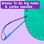 Unicorn Sewing Kit for Kids Ages 4-8 - 8 Beginner Projects with Felt and Jumbo Needles