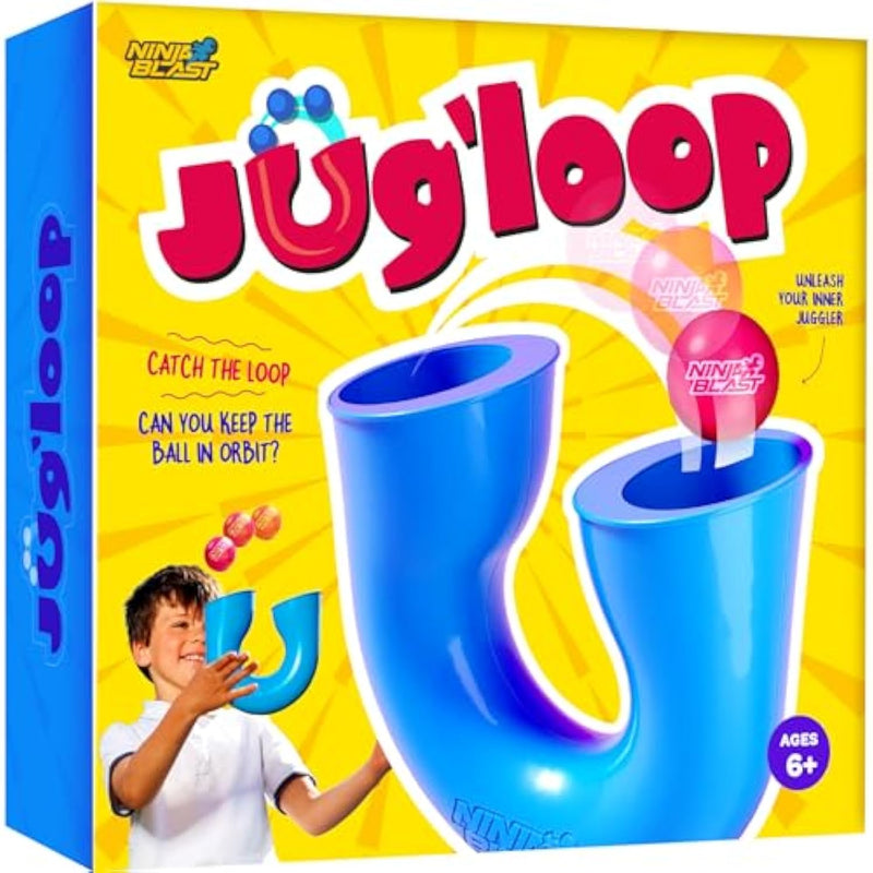 Jug'Loop - Juggling Balls Skill Game - Outdoor Games For Kids, Teens, & Adults Boys Toys For Ages 8-13 - 8 9 10 Year Old Boy Toy 8-12 - Teen Tween Birthday Gift For 8-10, 10-12 Years