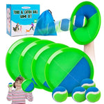 Toss And Catch Ball Game - Ideal Outdoor Beach, Pool & Yard Toy For Toddlers And Kids Ages 4, 5, 6, 7, 8+, Perfect For Boys Girls - Great Birthday Gift & Stocking Stuffers