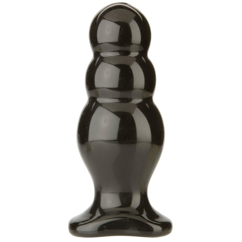 Titanmen - Master Tool #4 - Triple Ripple Plug - 6.6 In. Long And 2.6 In. Wide - Prostate Stimulating Anal Toy - Butt Plug