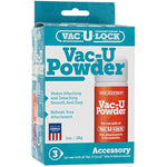Doc Johnson Vac-U-Lock - Vac-U Powder - Makes Attaching and Detaching Smooth And Easy - Also Use to Refresh Your ULTRASKYN Attachment - 1 oz. (28g)