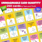 Party Games For Adults And Family - 250 Challenges I Fun Group Or Family Activity With Teens, Kids, Friends - Great For Birthdays, Play Nights, Team Building Game For Work I 2-14 Play?rs