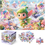 Jumbo Floor Puzzle For Kids,48 Piece Fairy Large Jigsaw Puzzles For Toddler Ages 3-5,Preschool Educational Toy Gift For Boys & Girls Ages 4-8