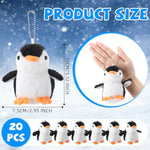 20 Pcs Mini Plush Penguin For Kids Winter Party Favors Cute Penguin Hanging Stuffed Animal Plush Party Favors For Bag Pendant (Cute Style)