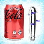 Sex Doll Male Masturbator Cleaner Aluminum Realistic Dildo Douche Washer For Vaginal Anal Channel, Rinsing Tool For Cleaning Adult Sex Toy, Adapted To The Shower Connection (L)
