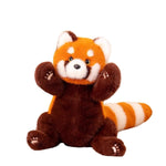 Red Panda Plush Cute Stuffed Animals For Girls Standing Plush Cute Toy Kawaii Birthday For Kids Adults Boys