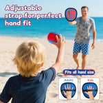 Toss And Catch Ball Game Set, Kids Toddler Baseball Catch Ball Outdoor & Beach Toys For Family, Pool Beach Yard Camping Outside Game For Kids Age 3 4 5 6 7 8-12+, Birthday Gift For Boys Girls